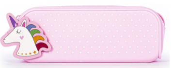 TRI-COASTAL 30982-32257 PINK SILICONE PENCIL CASE