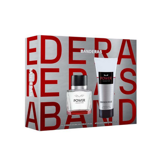 ANTONIO BANDERAS POWER OF SEDUCTION FOR MEN EAU DE TOILETTE 50 ML + AFTER SHAVE BALM 75 ML