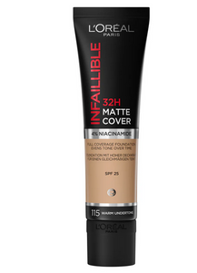 L'OREAL INFAILLIBLE 32H MATTE COVER FOUNDATION 350 WARM UNDERTONE