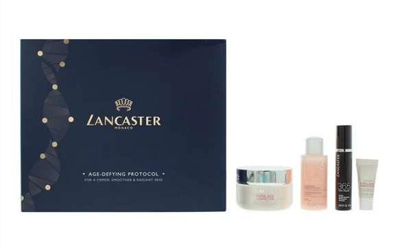 LANCASTER PERFECTING TONER 30ML+TOTAL AGE CORRECTION AMPLIFIED 3ML+YOUTH SERUM 10ML+DAY CREAM 50ML