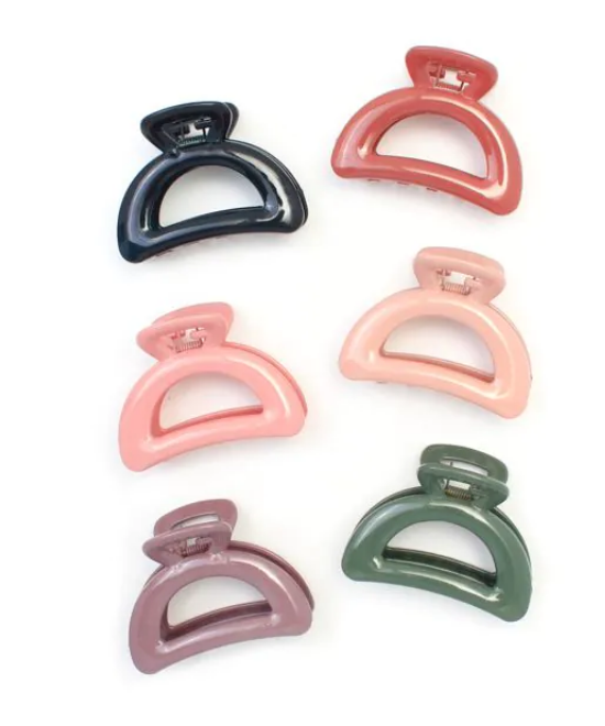 MOLLY & ROSE 9180 PLASTIC COVERED JAW CLIP