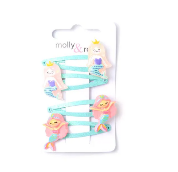 MOLLY & ROSE 9098 MERMAID CLICK CLACKS X 4 PACK