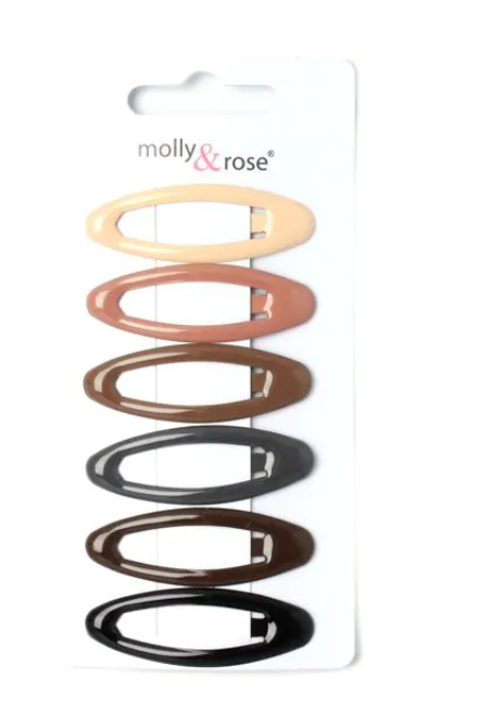 MOLLY & ROSE 9104 OVAL STYLE CLICK CLACKS X 6