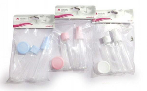 SETABLU 59263 TRAVELLING BOTTLES X 3 PCS