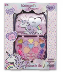 YOU GO GIRL VYA019 UNICORN DREAMS BAG SHAPED COSMETIC SET