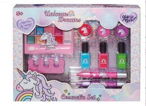 YOU GO GIRL VYA026 UNICORN DREAMS COSMETIC SET WITH NAIL POLISH