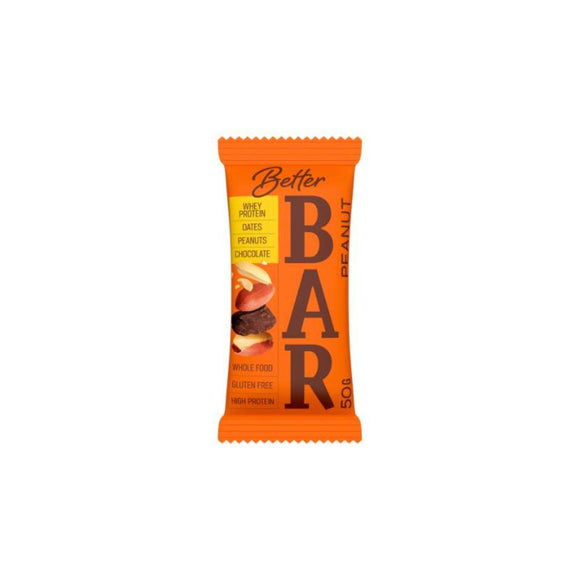 BETTER BAR PEANUT 50G