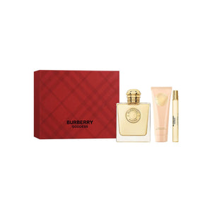 BURBERRY GODDESS EAU DE PARFUM EDP 100 ML + EAU DE PARFUM 10 ML+ BODY LOTION 75 ML