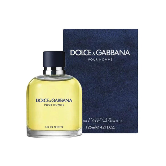 DOLCE & GABBANA POUR HOMME EAU DE TOILET EDT 125ML