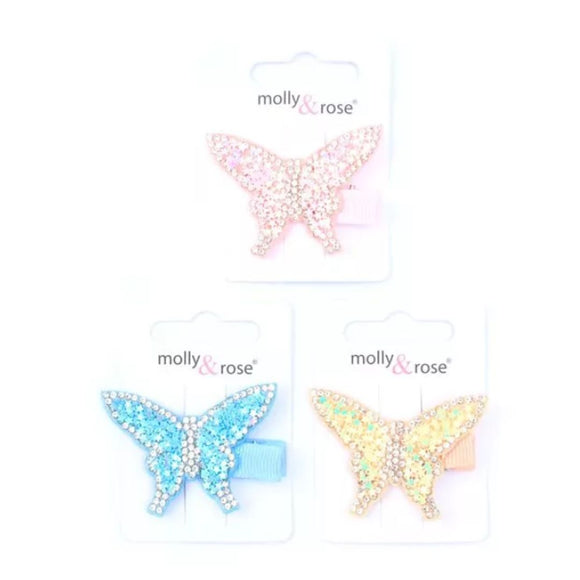 MOLLY & ROSE 8541 BUTTERFLY CLIP