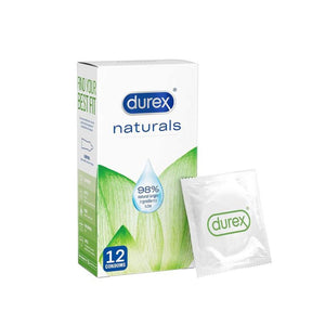 DUREX CONDOMS 12X REGULAR FIT NATURALS