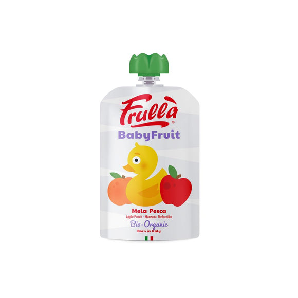 FRULLA BABY FRUIT APPLE+ PEACH  100G