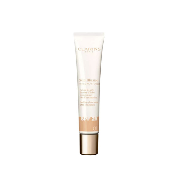 CLARINS SKIN ILLUSION TINTED MOISTURISER 01 40ML