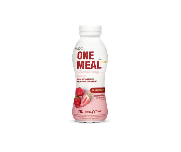 NUPO ONE MEAL PRIME MEAL REPLACEMENTSTRABERRY LOVE 330ML