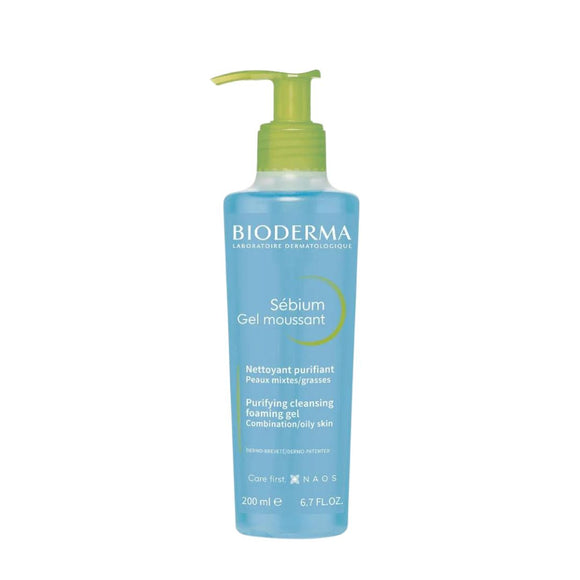 BIODERMA SEBIUM FOAMING GEL 200 ml