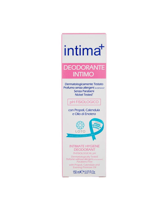 INTIMA+ HYGEINE DEODORANTE INTIMO SPRAY 150 ML