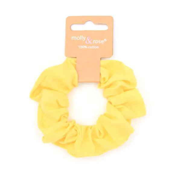 MOLLY & ROSE 8636 100% COTTON SCRUNCHIE