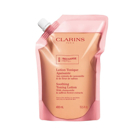 CLARINS SKIN SOOTHING TONING LOTION 400ML REFILL