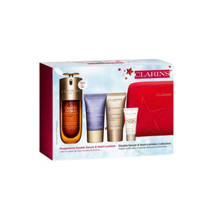 CLARINS DOUBLE SERUM & NUTRI LUMIERE COLLECTION GIFT SETS