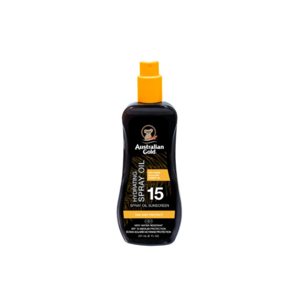 AUSTRALIAN GOLD IHYDRATING SPRAY OIL CARROT SPF 15 237 ML