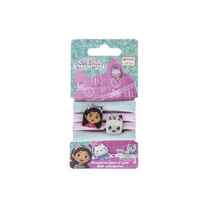 CERDA 2485 GABBY'S DOLLHOUSE ELASTICS X 4 PCS