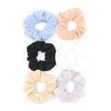MOLLY & ROSE 8586 PLEATED FABRIC SCRUNCHIE