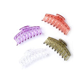 MOLLY & ROSE 8732 TRANSPARENT SAUSAGE JAW CLIP