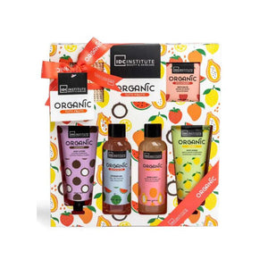 IDC INSTITUTE 44049 ORGANIC TUTTI FRUTTI GIFT PACK ESSENTIALS X 6 PCS