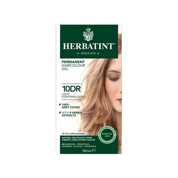 HERBATINT 10DR LIGHT COPPERISH GOLD 150 ML