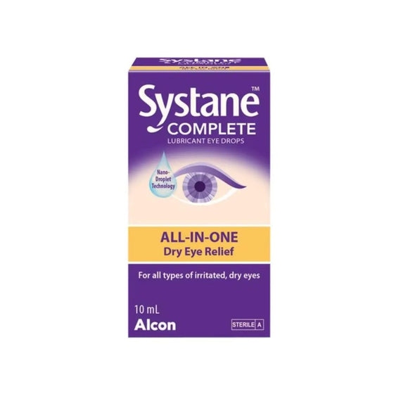 ALCON SYSTANE COMPLETE ALL IN ONE DRY EYE RELIEF 10ML