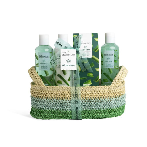 IDC INSTITUTE 42164 ALOE VERA HYDRATION BASKET X 4 PCS