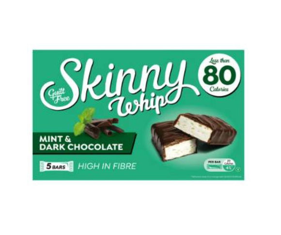 SKINNY WHIP MINT & DARK CHOCOLATE X5BARS