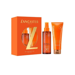 LANCASTERSUN BEAUTY BODY SATIN DRY OIL 150 ML + TAN MAXIMISER 125 ML