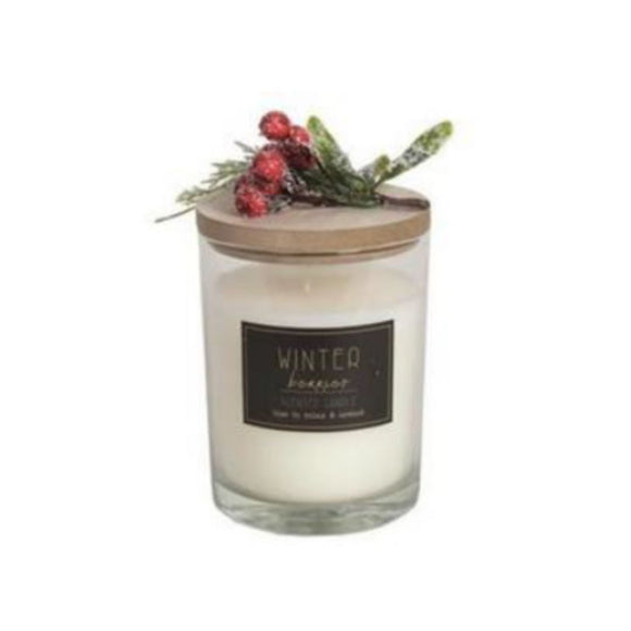 STRAITS 30595 WINTER BERRIES SCENTED CANDLE 12.5CM