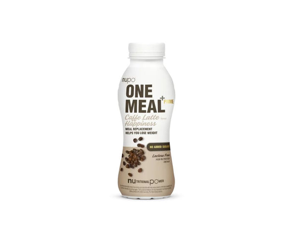 NUPO ONE MEAL PRIME MEAL REPLACEMENT CAFFE LATTE HAPPINESS 330ML