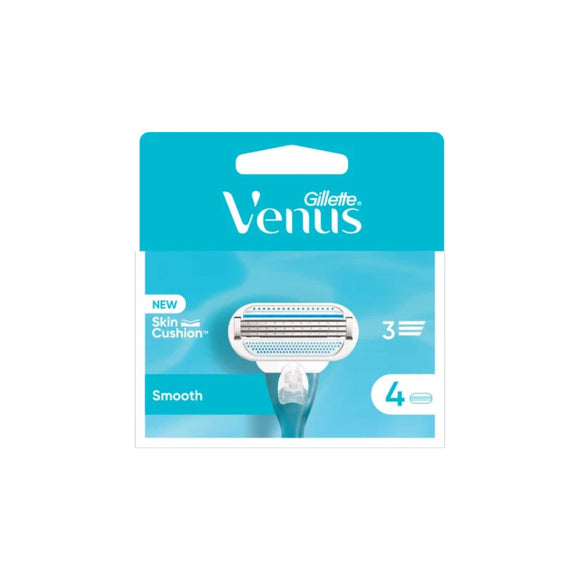 GILLETTE VENUS SMOOTH CARTRIDGES X4S