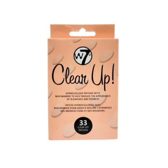 W7 CLEAR UP! HYDROCOLLOID PATCHES X 33