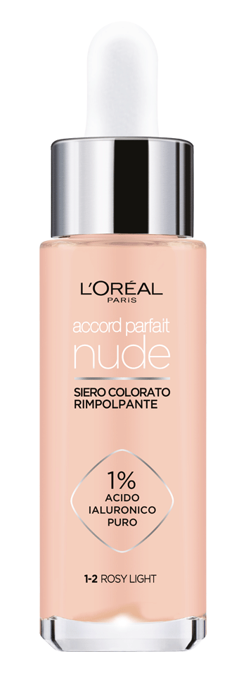 L'OREAL FOUNDATION ACCORD PARFAIT NUDE SERUM 1-2 30 ML