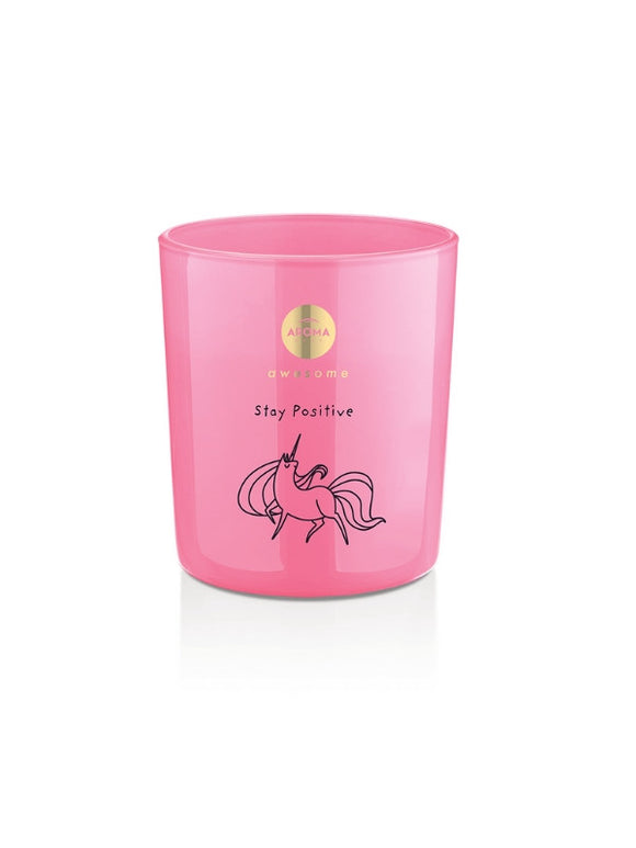 AROMA HOME 0032 STAY POSITIVE SOY CANDLE 140G