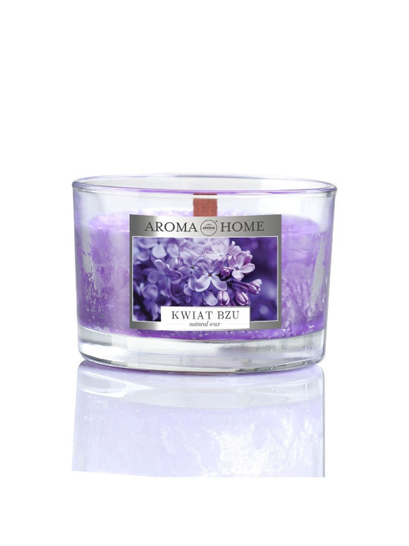 AROMA HOME 6667 LILAC FLOWER WAX CANDLE 115G