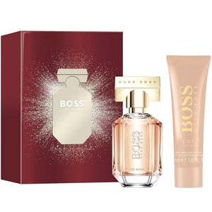 BOSS THE SCENT FOR HER EAU DE PARFUM 30 ML + BODY LOTION 50 ML