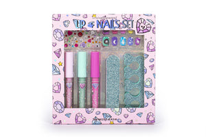 TRI-COASTAL Y81191-31921 LIP GLOSS & NAIL SET