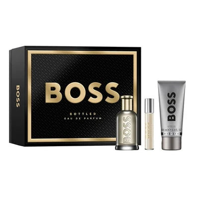 BOSS BOTTLED EAU DE PARFUM EDP 100 ML + EAU DE TOILET 10 ML + SHOWER GEL 100 ML