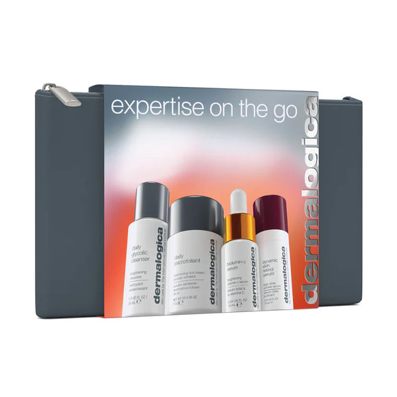 DERMALOGICA EXPERTISE ON THE GO DAILY GLYCOLIC CLEANSER GIFT SETS