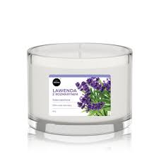 AROMA HOME 9408 LAVENDER AND ROSEMARY SCENTED CANDLE 115G