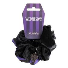 CERDA 3031 WEDNESDAY SCRUNCHIES X 3 PACK