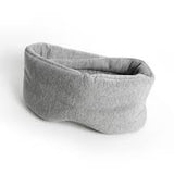 SNOOZZY 2919 ORGANIC COTTON SLEEP EYE MASK LIGHT GREY