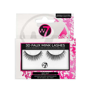 W7 3D FAUX MINK LASHES OUT OUT