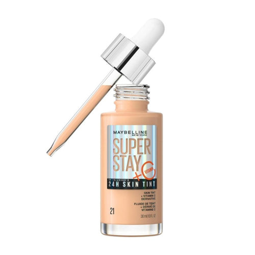 MAYBELLINE DRUG FACE SUPER STAY FOUNDATION SKIN TINT 21  30ML