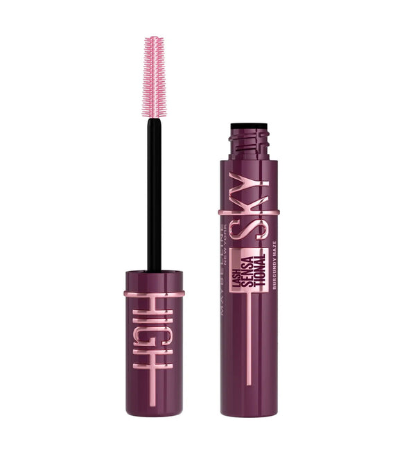 MAYBELLINE DRUG EYE MASCARA SENSATIONAL SKY HIGH BURGANDY